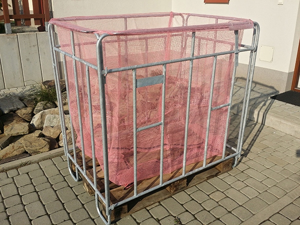STOJAN NA RÁMY na balenie dreva na EURO palety