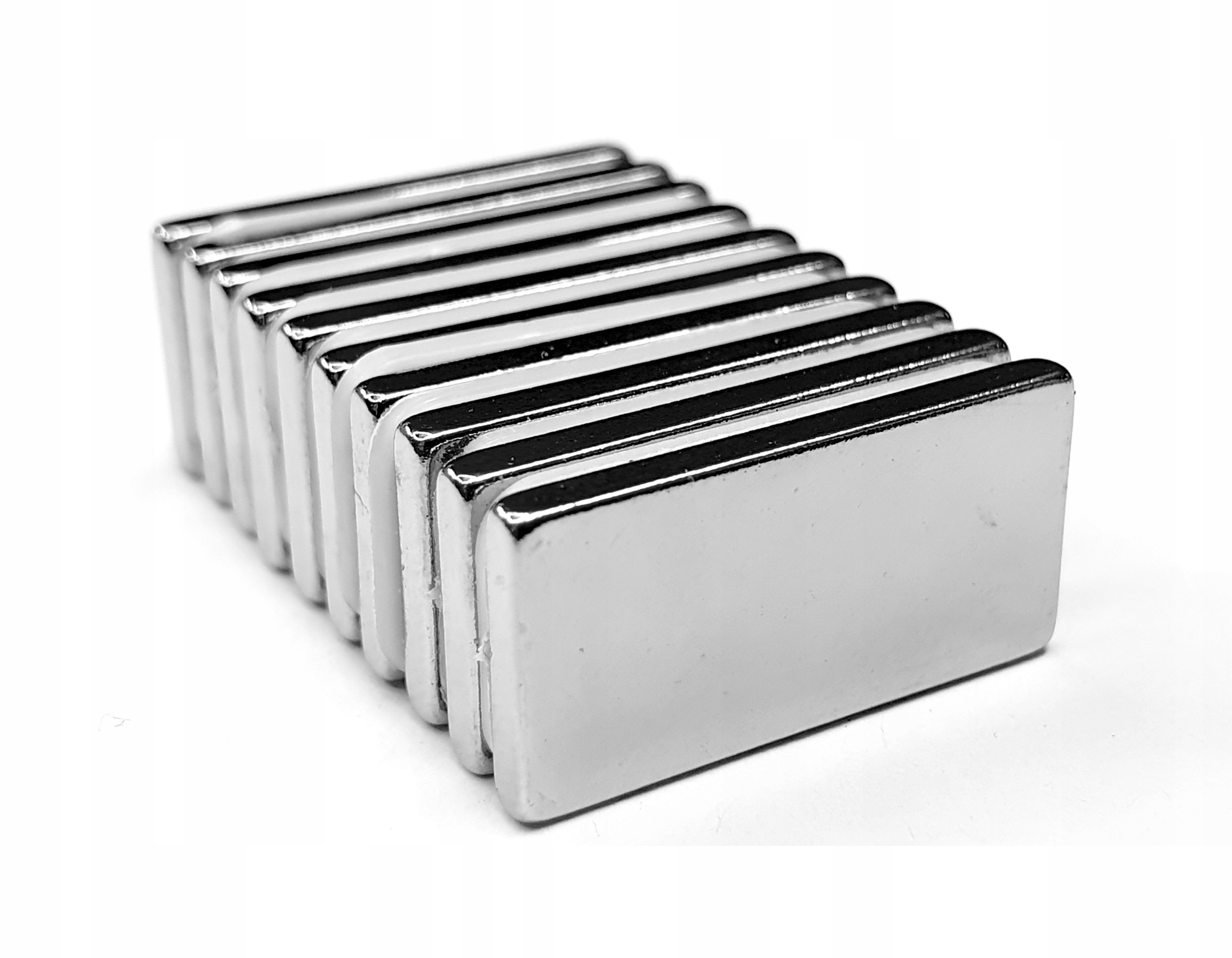 Neodymové magnety 50X20x5 Mm 10 ks