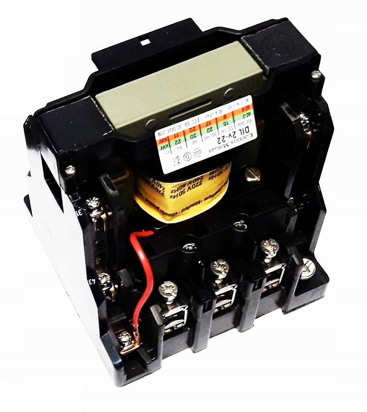 KONTAKTOR DIL 2v-22 22kW 80A CIEVKA 220V MOELLER