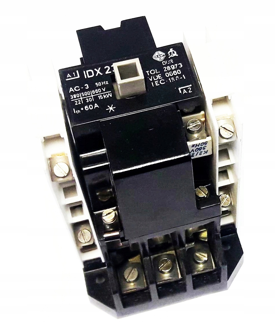 KONTAKTOR IDX23 IDX-23 Cievka 380V 60A