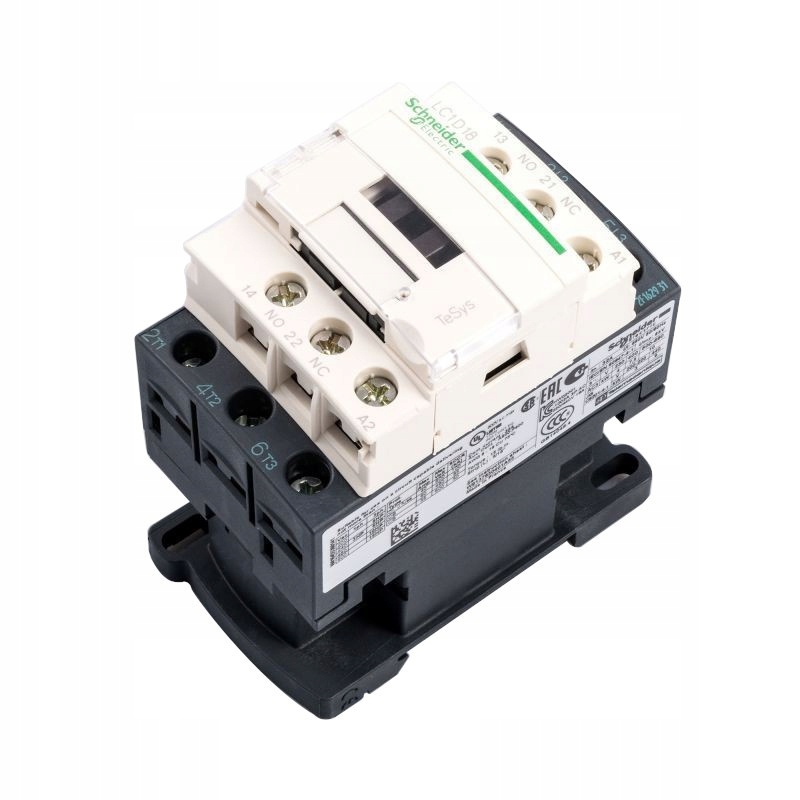 KONTAKTOR LC1D38BD SCHNEIDER NC + NO, 24V DC