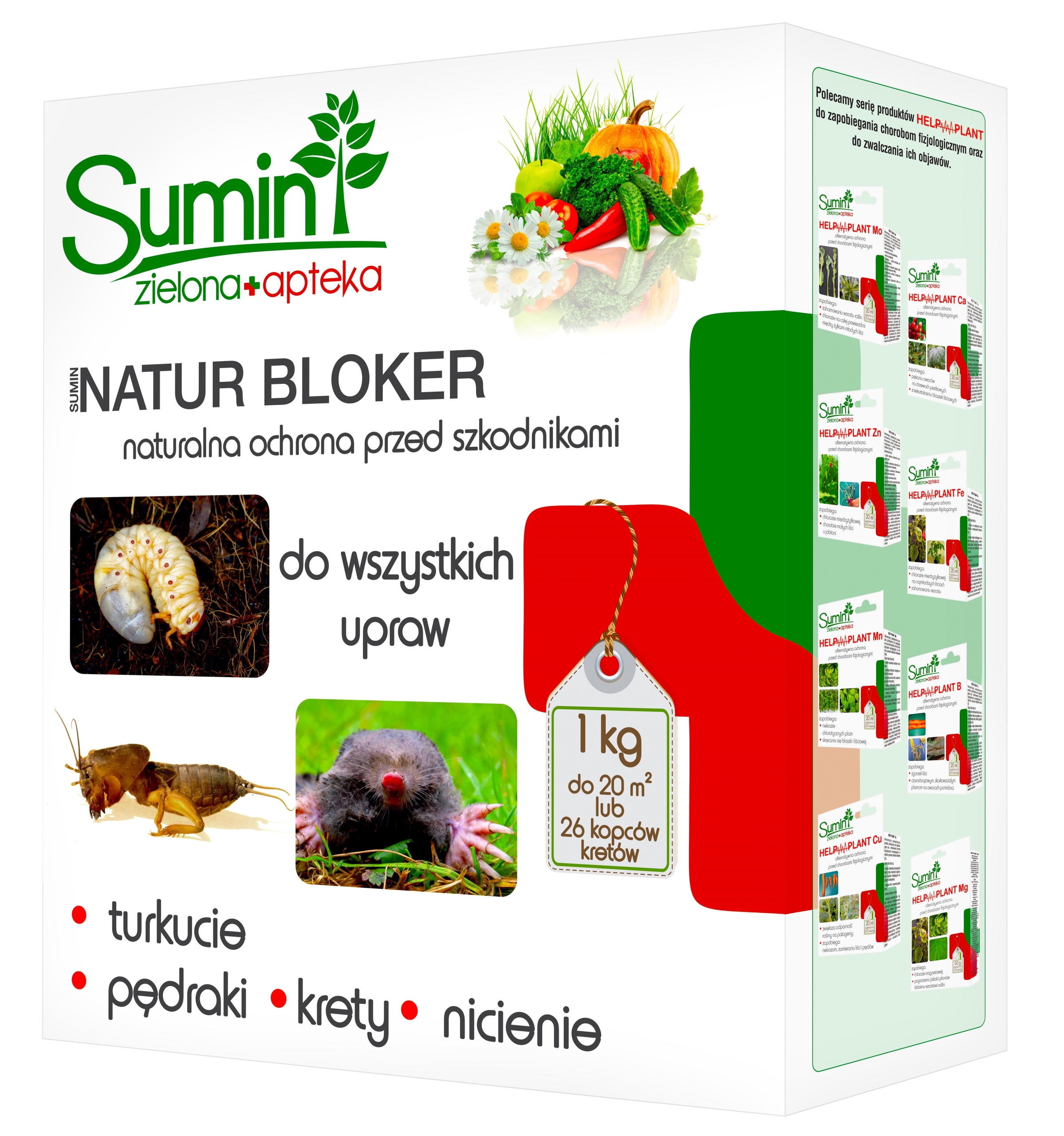 Sumin Natur Bloker prípravok na hubenie škodcov 1 kg