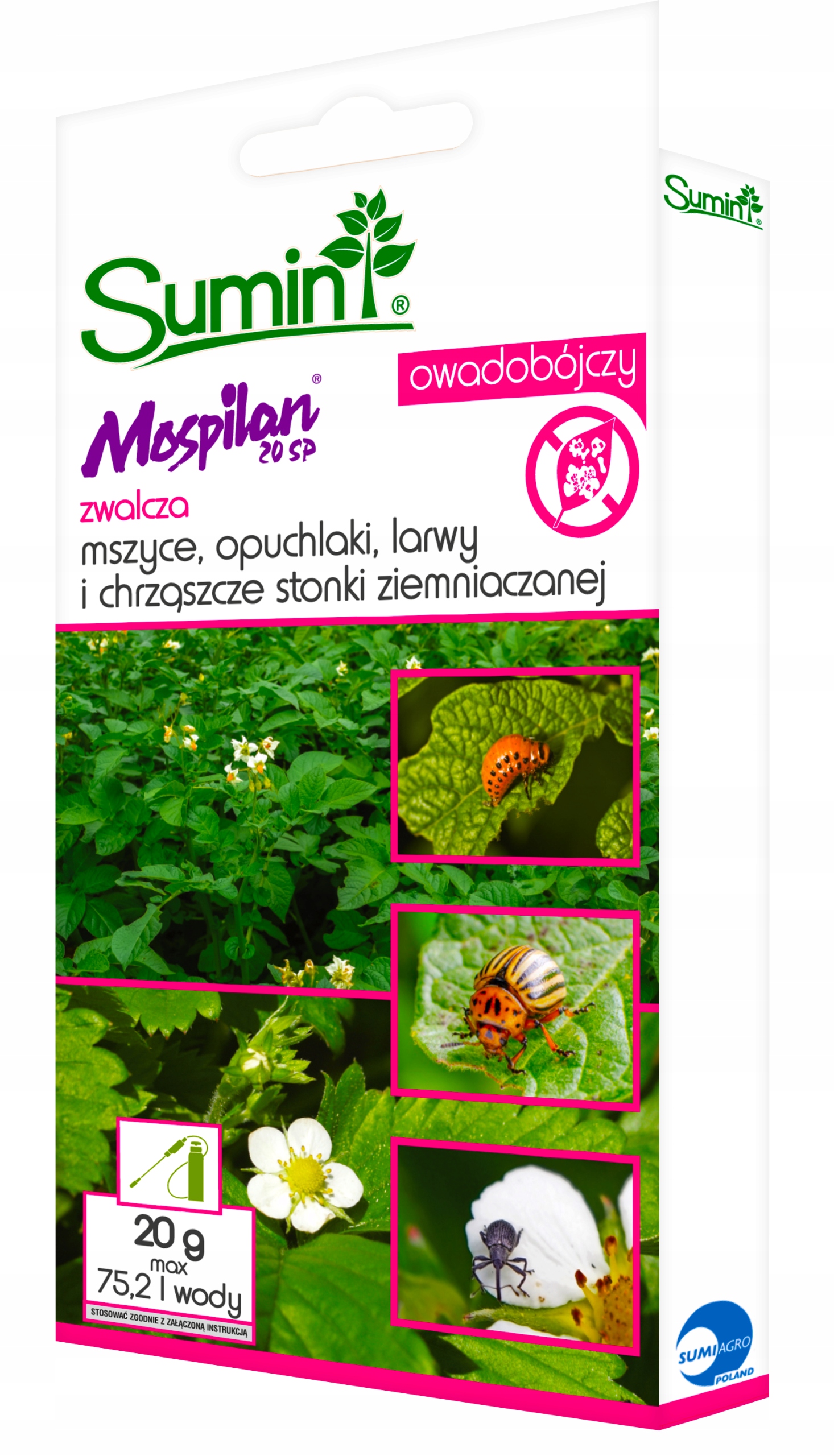 Sumin Mospilan 20 SP 20g insekticíd