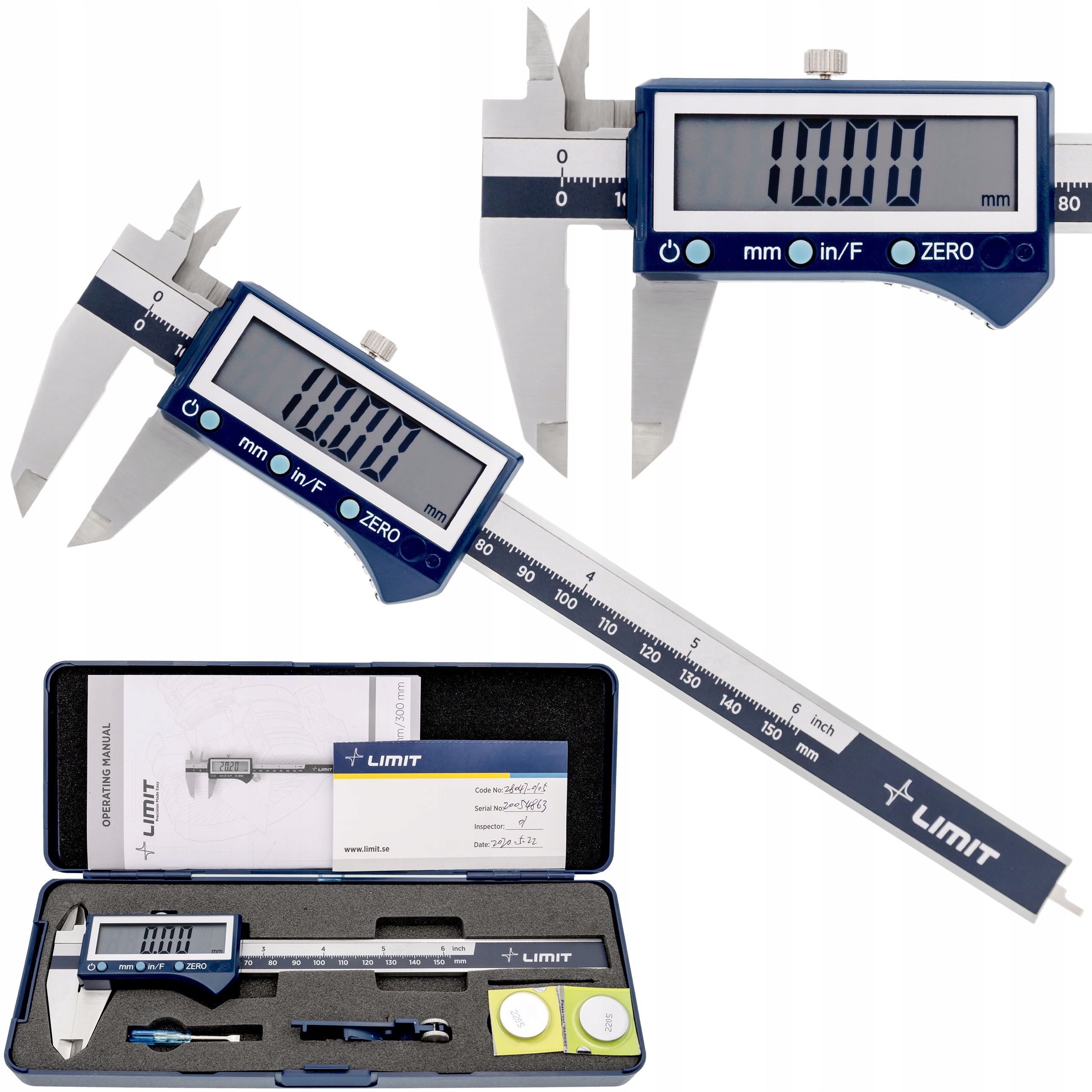 ELEKTRONICKÝ STRMEŇ 150 mm LIMIT CDN 280 470 105