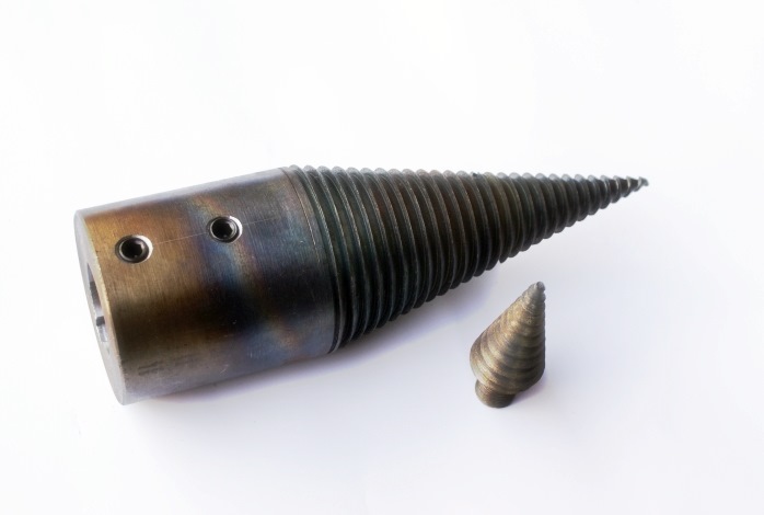 POSUZOVAČ, KUŽEL NA DREVO 70mm / 250mm - SPLITTER!