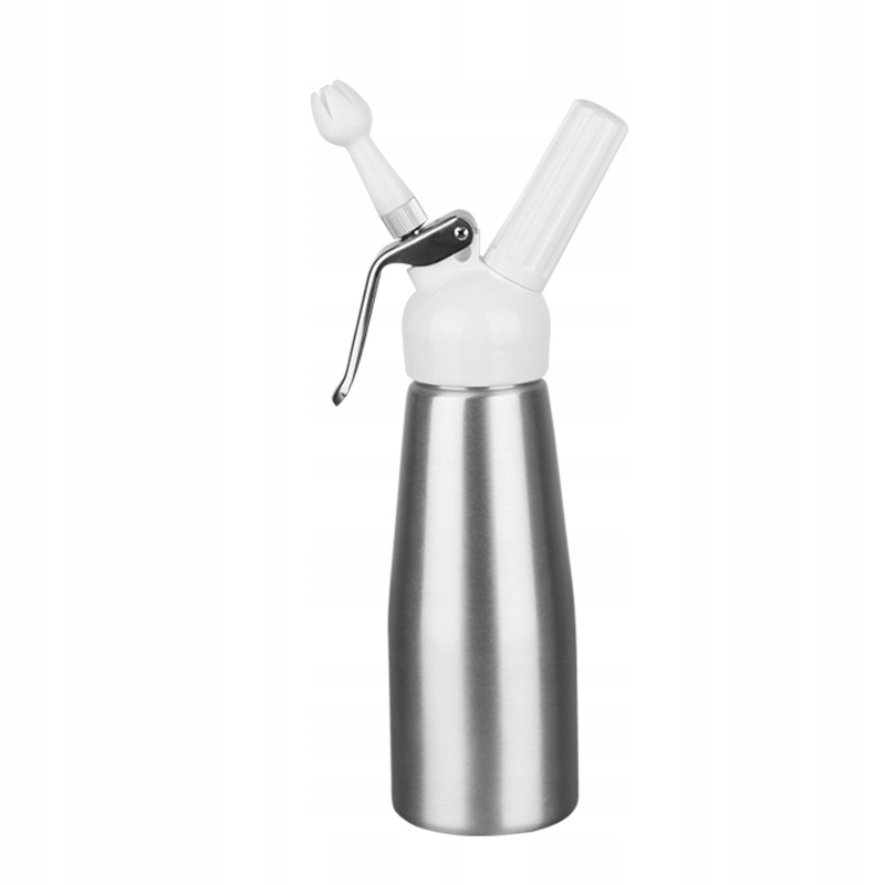 BIELY KRÉM SIFÓN 500ml KOVOVÁ ALU