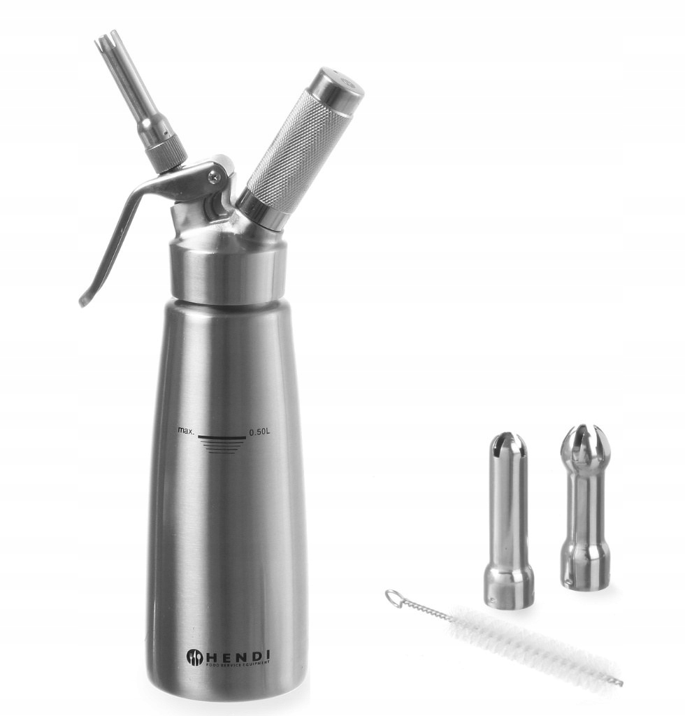 KRÉMOVÝ SIFÓN 0,5L PROFI LINE HENDI 588017