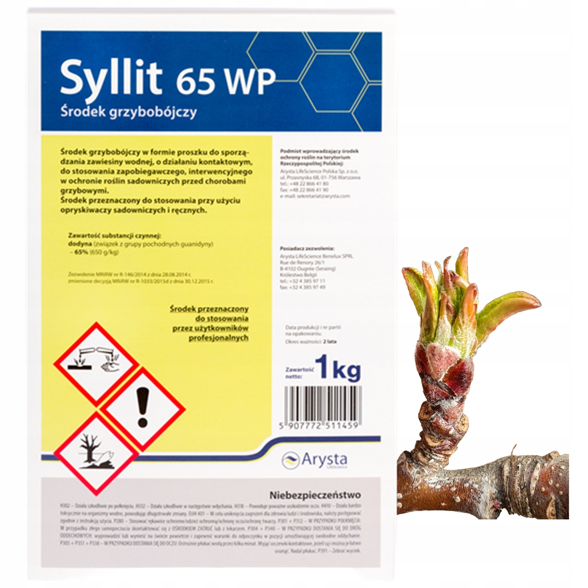 Syllit 65WP fungicíd 1 kg