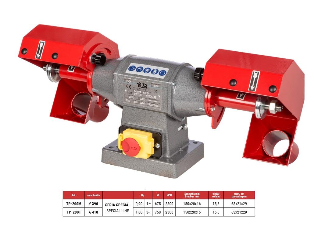 BRUSKA NA KEFY KOVOVÝ LEŠTÁR TUR 150 MM