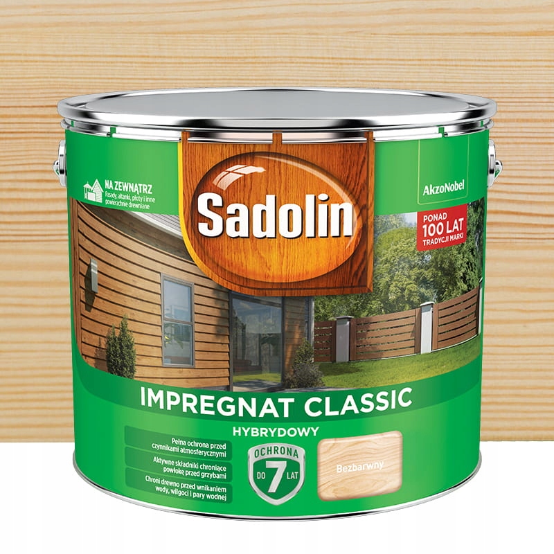 Sadolin impregnácia dreva 5327511 bezfarebná 9 l