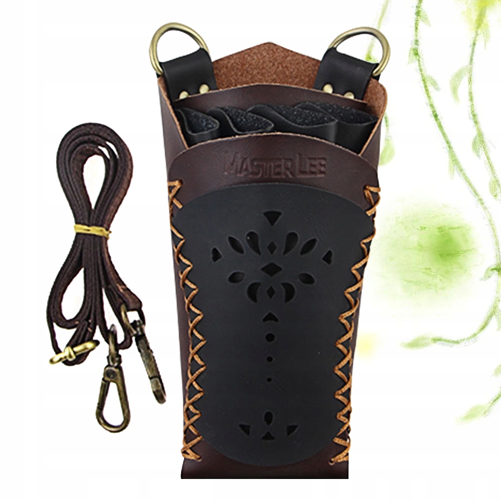 Salon Hairdresser Scissors Pouch Scissors Leather Leather Bag