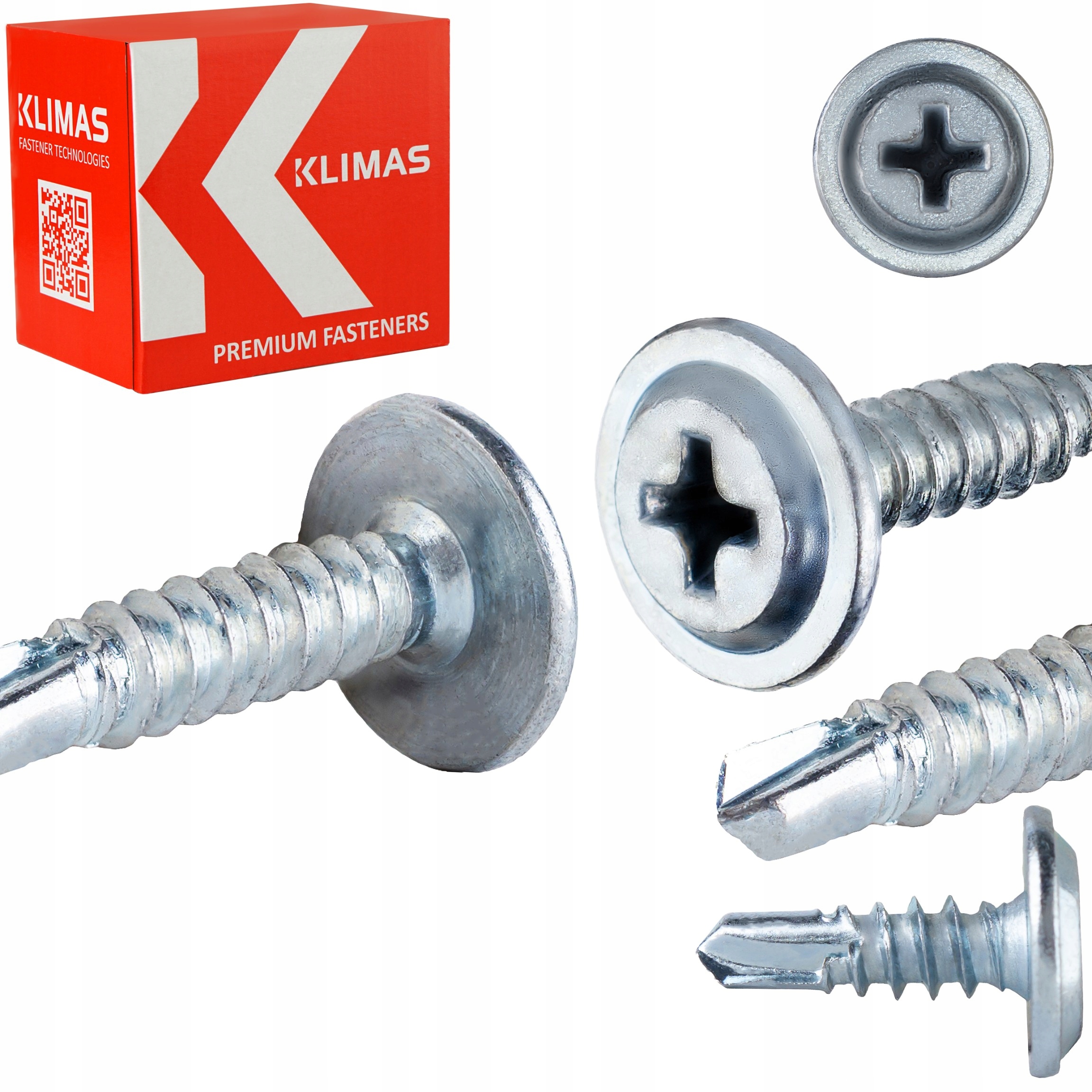 Oceľové skrutky Wkręt-Met 4,2 x 13 mm 1000 ks.