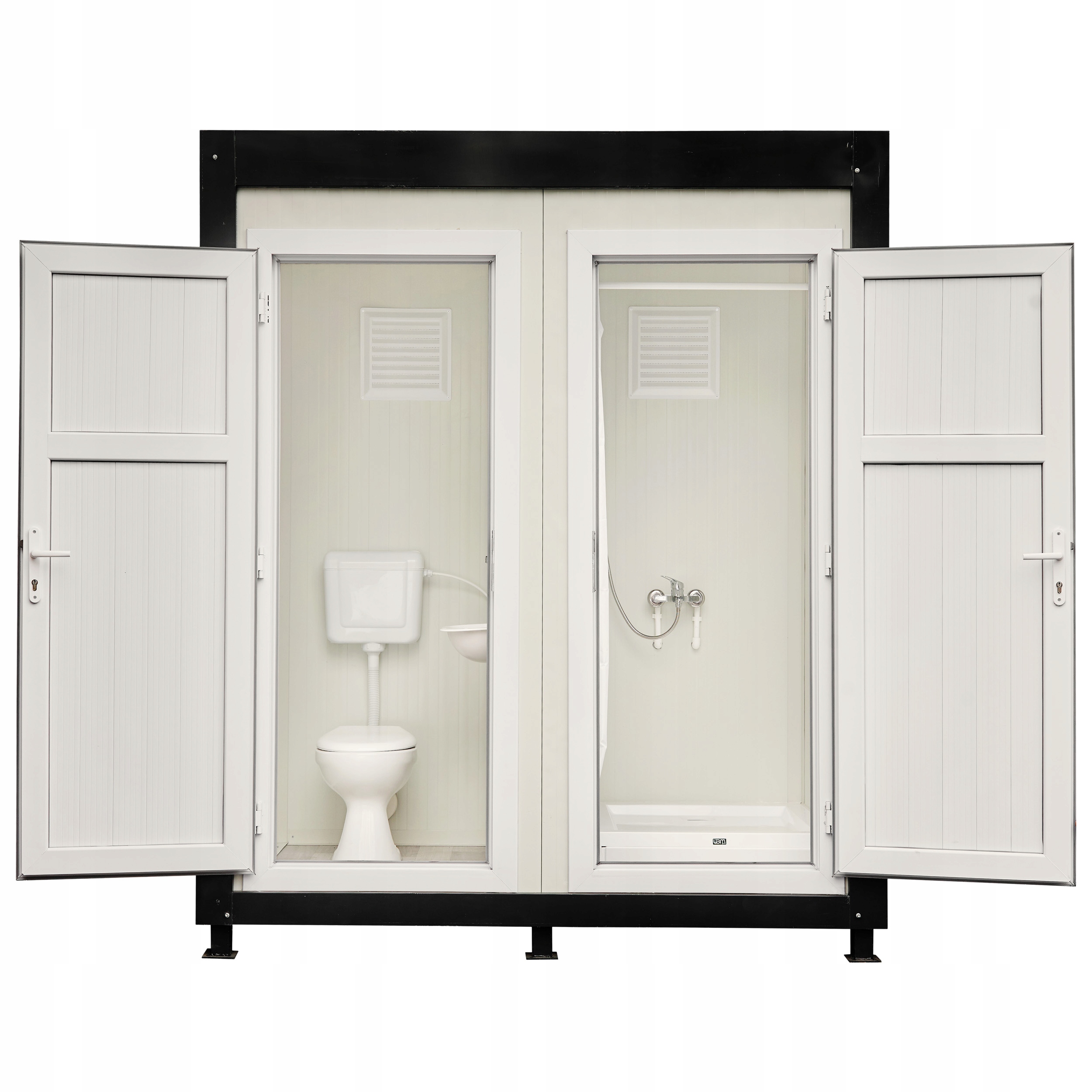 PAVILÓN WC SANITÁRNY KONTAJNER WC + SPRCHA!