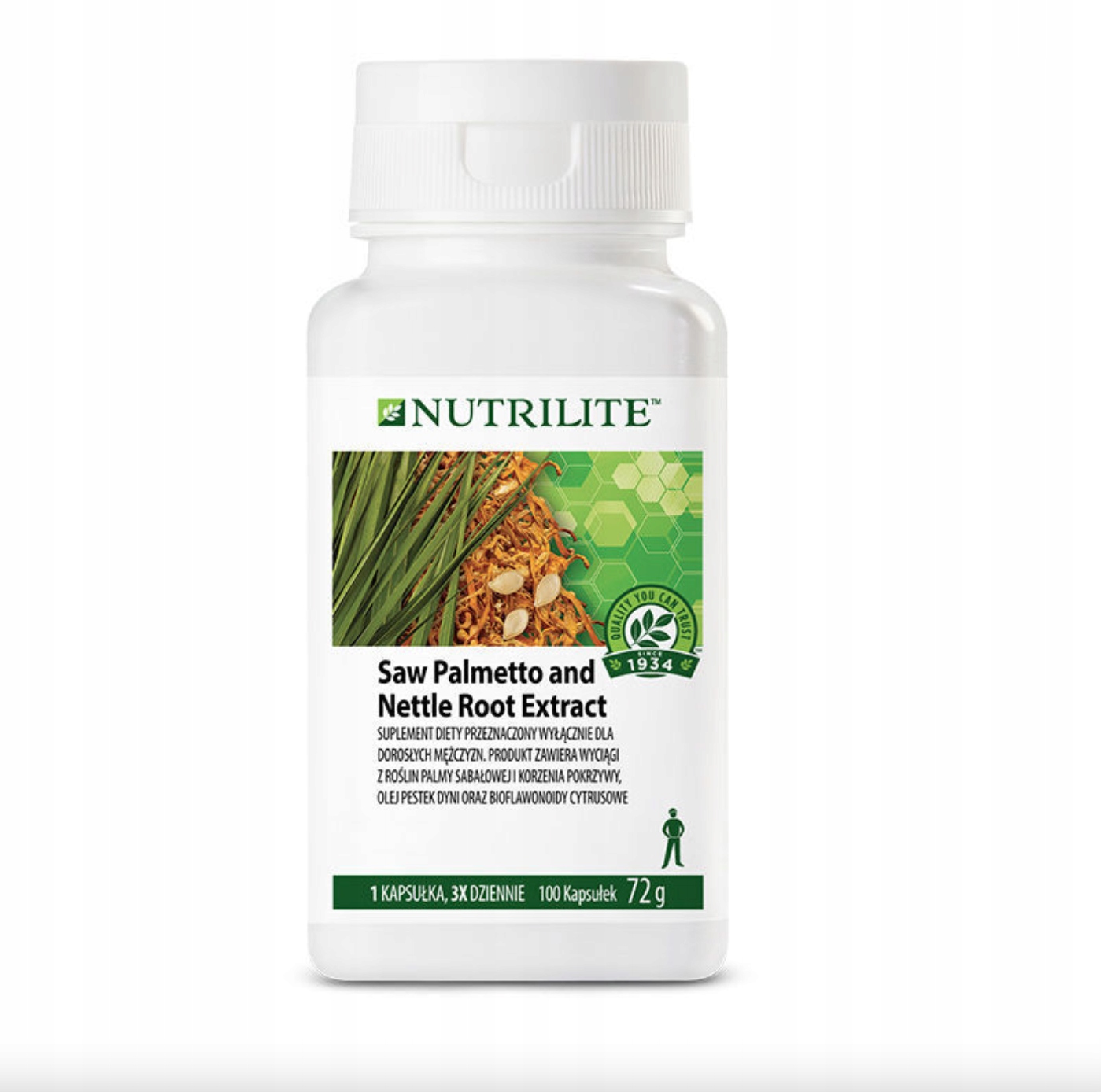 SAW PALMETTO NUTRILITE AMWAY SUPL. DIÉTA 100 KAPS
