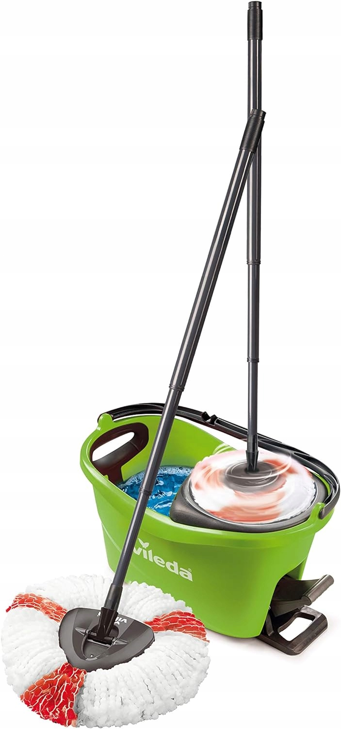 Vileda spinový mop VILEDA Turbo set 3v1 mop + tyč + vedro