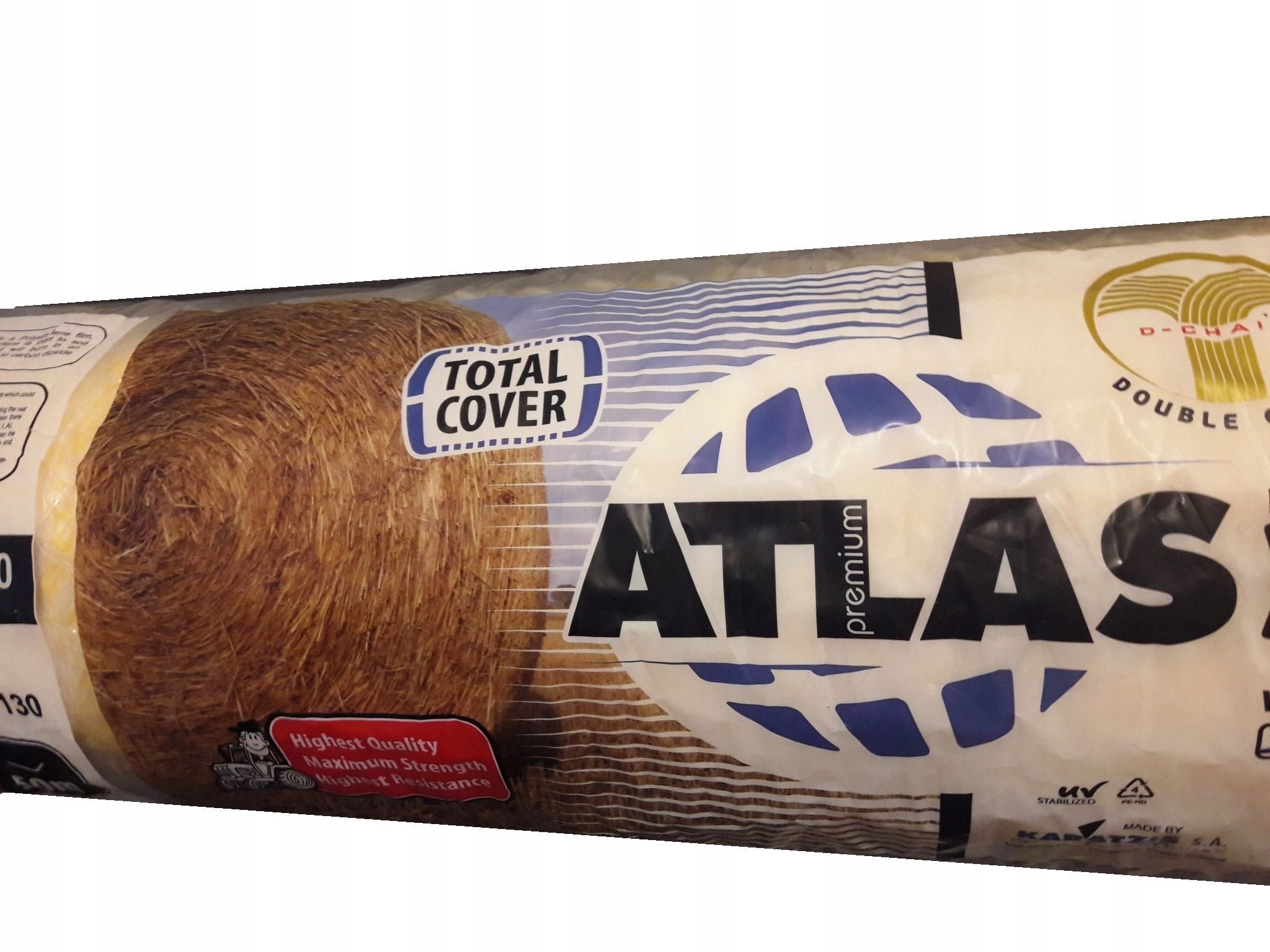 Poľnohospodárska slamená sieť, poľnohospodárska 125x3000m ATLAS