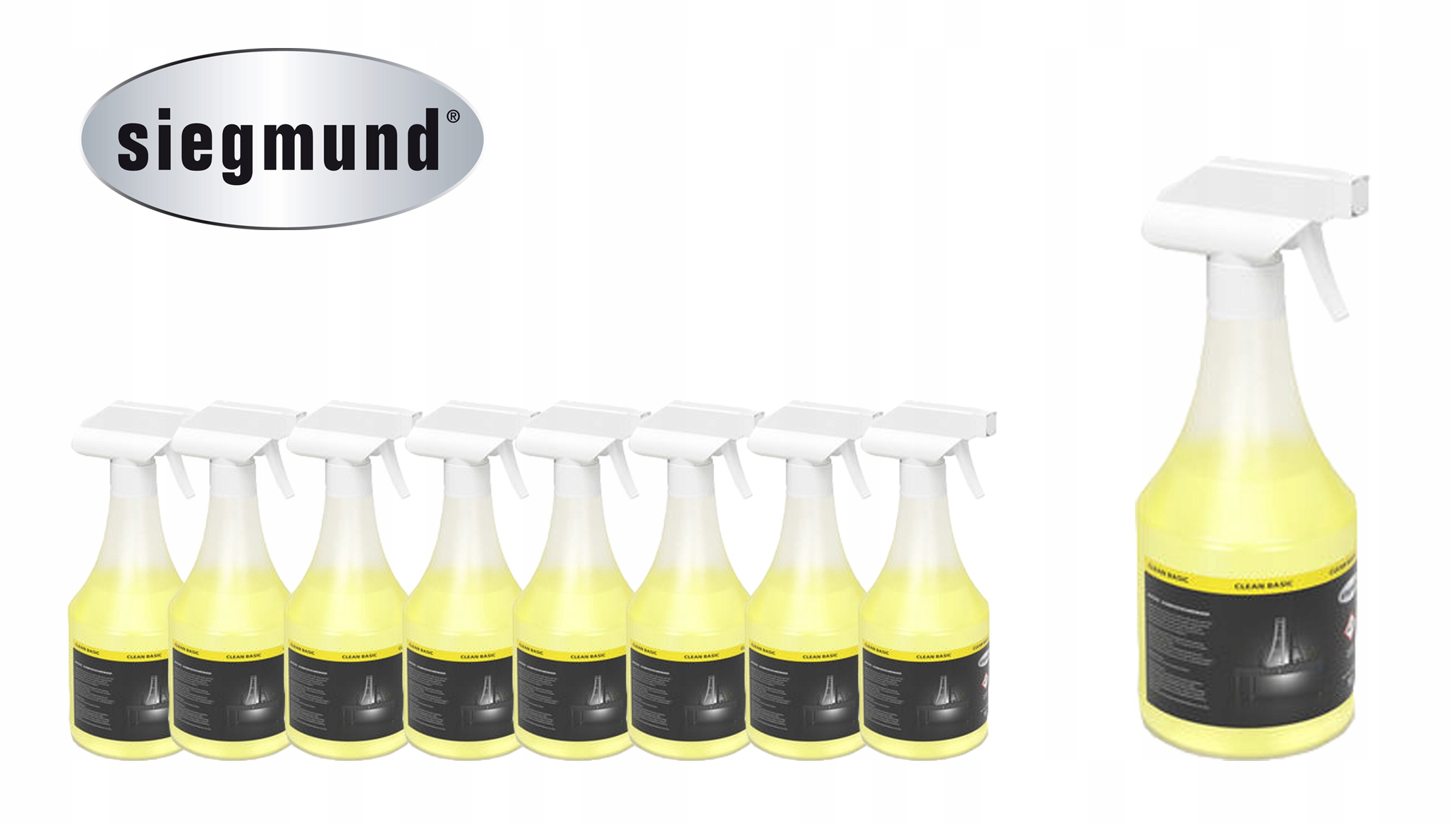Sada kvapalín Siegmund Clean Basic 8 x 1 liter