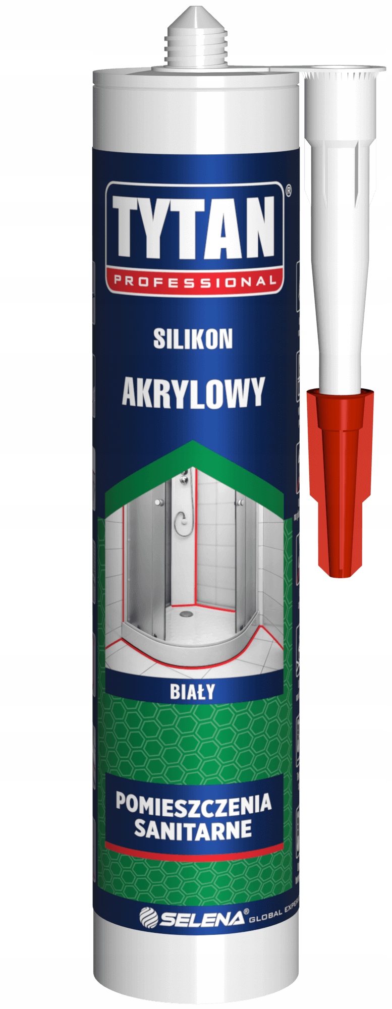 Tytan Professional akryl silikón biely 280 ml