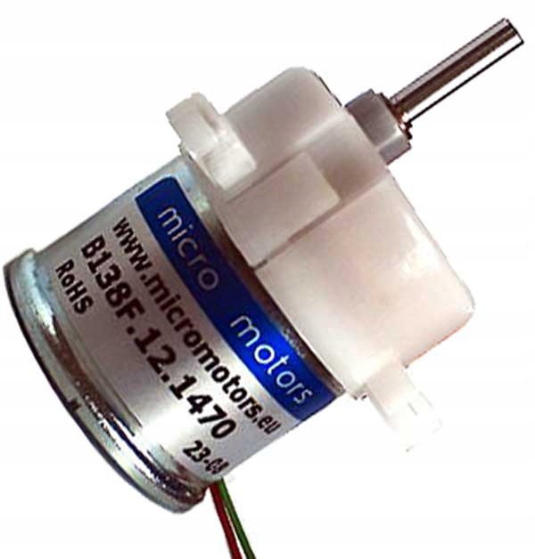 Prevodový motor 1,6 RPM 2-12 V DC taliansky
