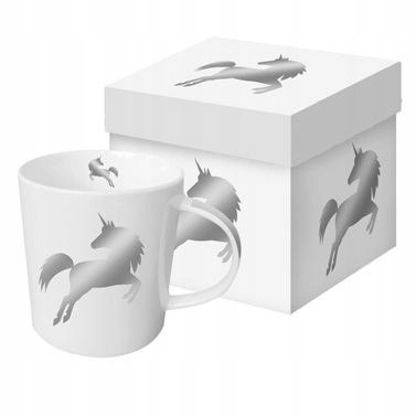 Strieborný hrnček Unicorn v krabičke 350ml