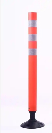 Pružný, reflexný, sklopný cestný stĺpik, 90 cm