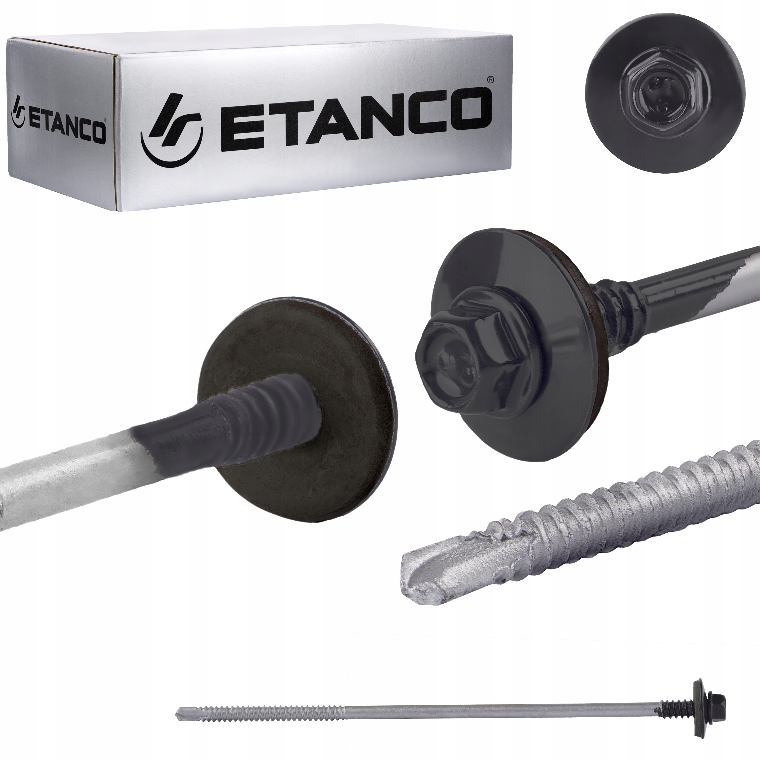 Skrutky do sendvičových panelov 175 mm 100 ks ETANCO