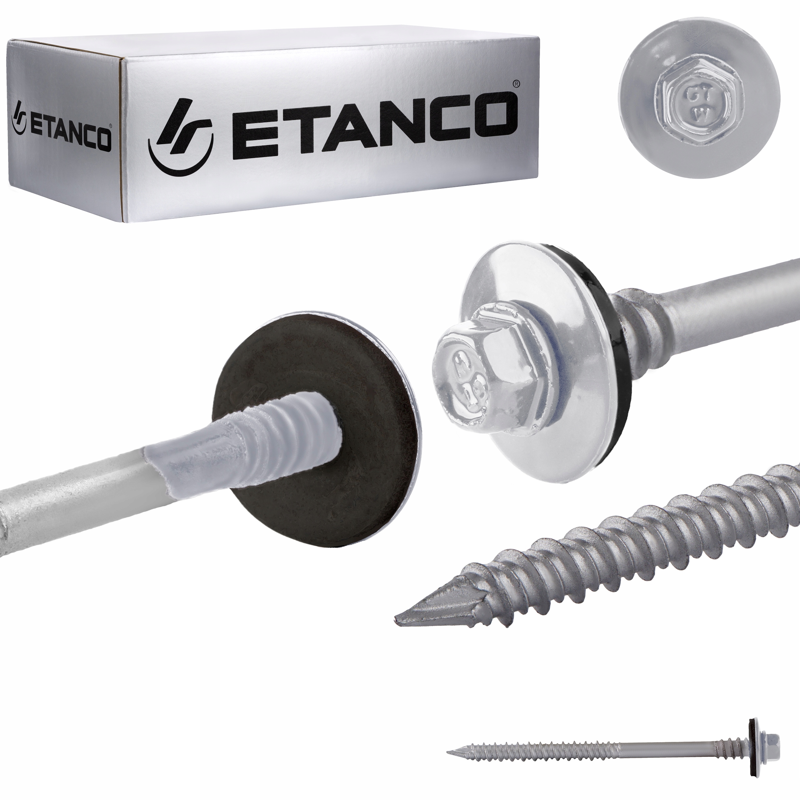 Skrutka do sendvičového panelu Etanco 210 mm