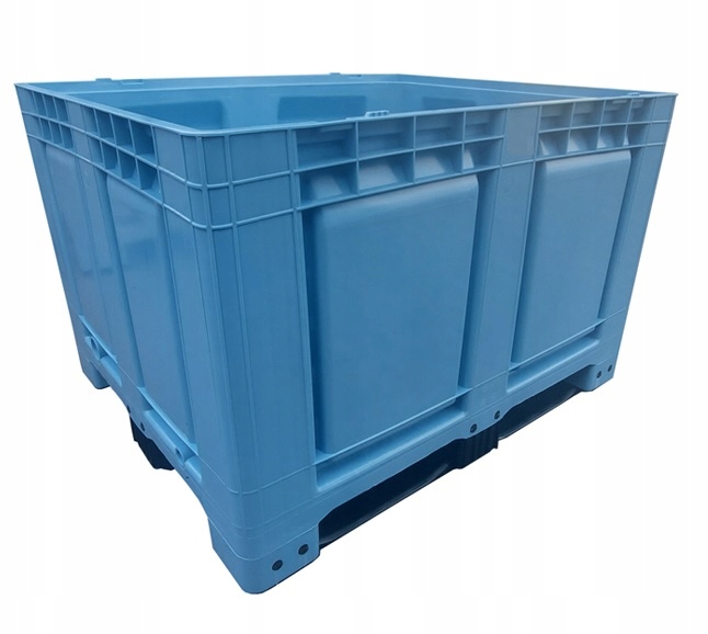 Plastový paletový box 680l modrý kontajner