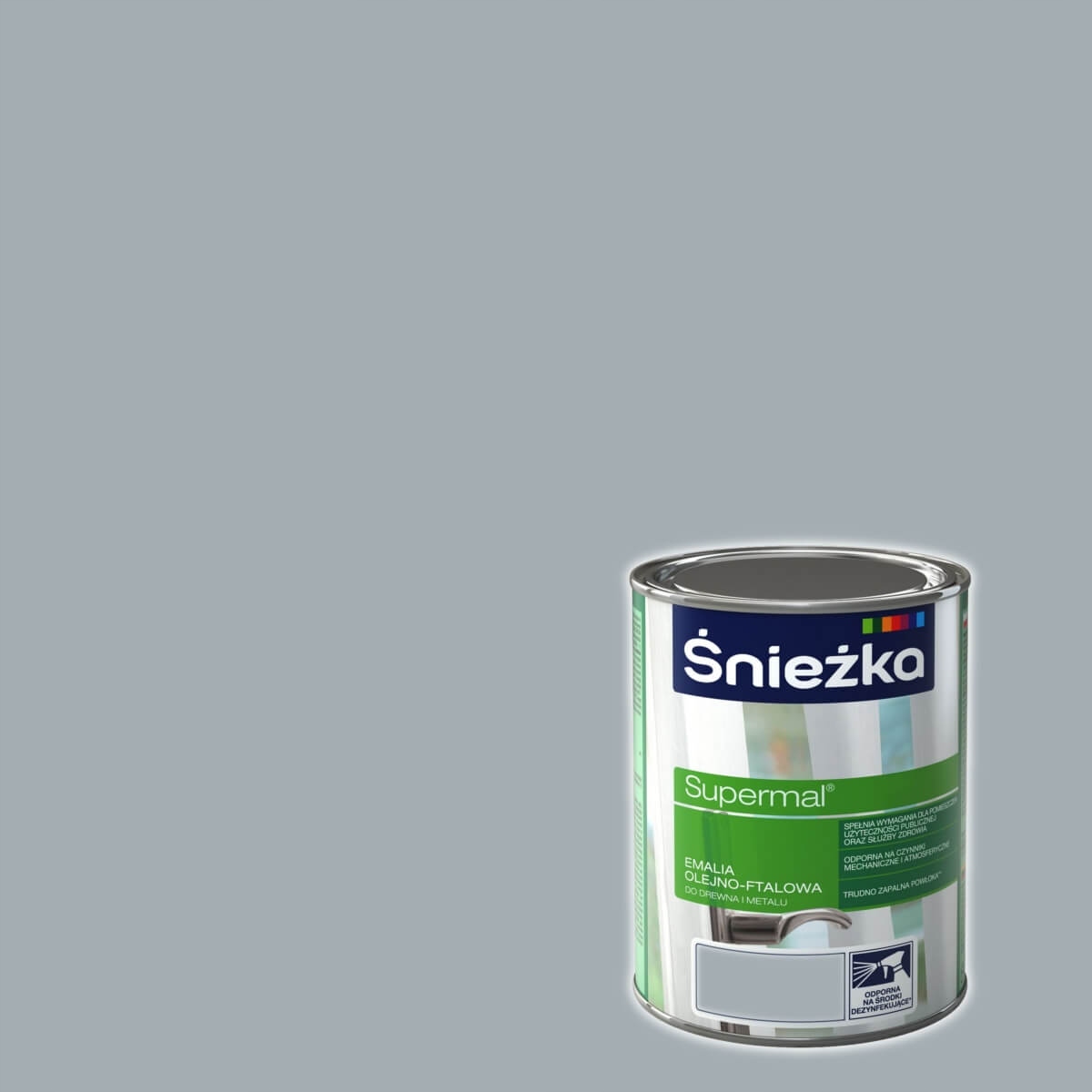 Olejovo-ftalový email Śnieżka Supermal Steel 10 l