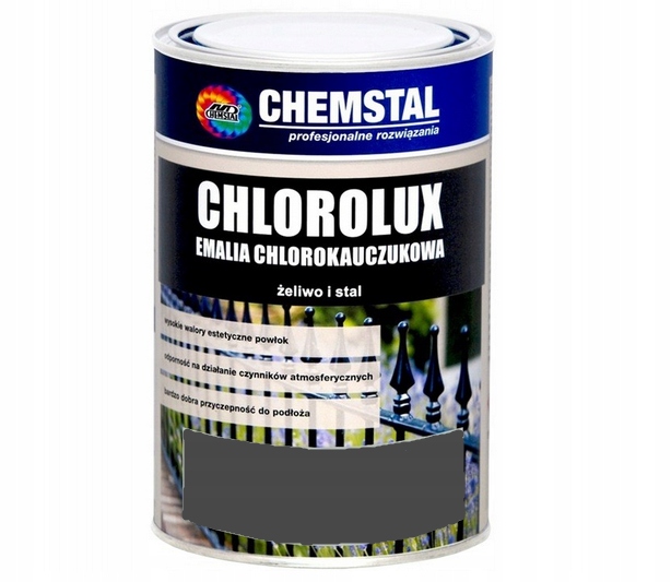 CHEMSTAL CHLORO RUBBER 10L ANTRACIT 7016