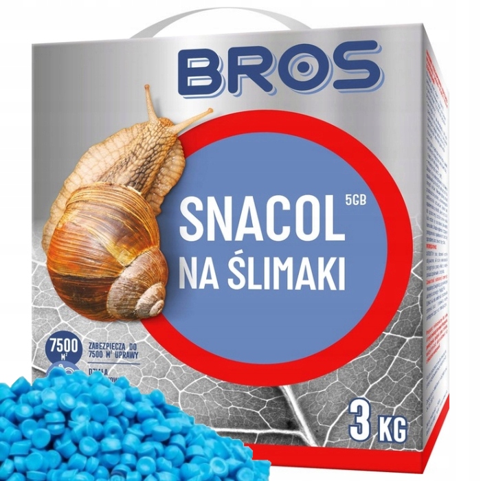 Bros SNACOL 5GB JED NA SLIMÁKY 3kg SILNÝ
