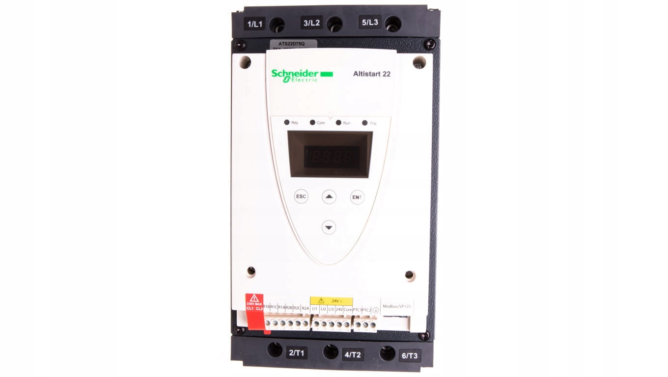 3-fázový softštartér 230-440VAC 75A 18,5 / 37kW 230/40
