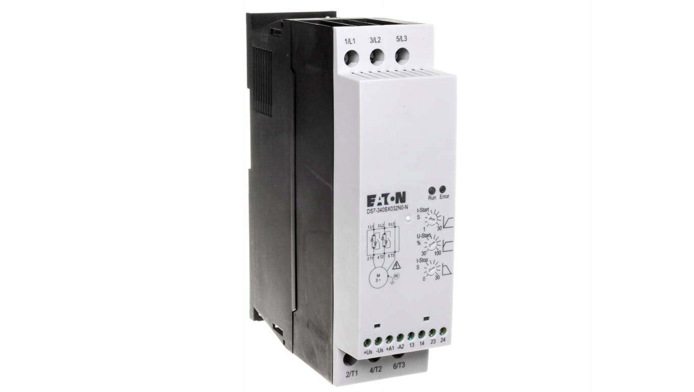 3-fázový softštartér 400VAC 32A 15kW / 400V Uc = 24V AC /