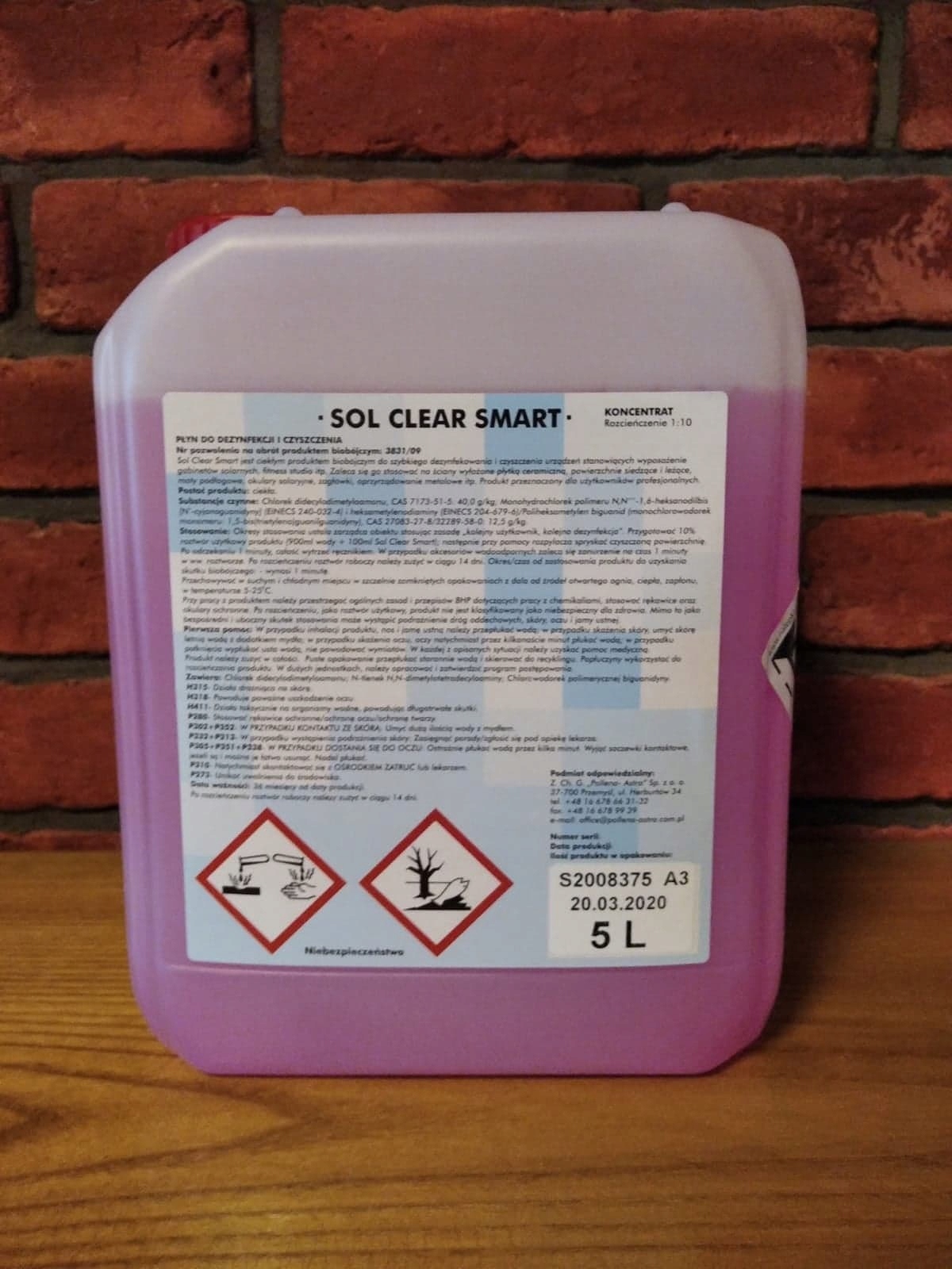 Sol Clear Smart 5l + ZADARMO!
