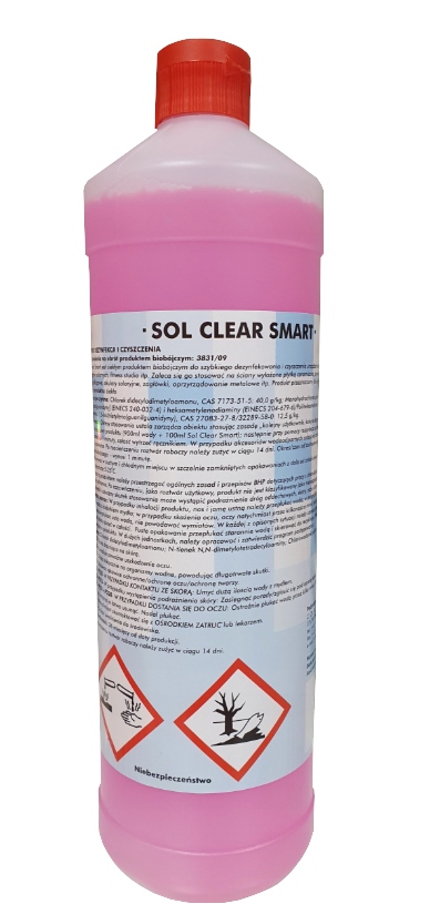 Sol Clear soláriová tekutina San Clear 1:10 10l pripravená.
