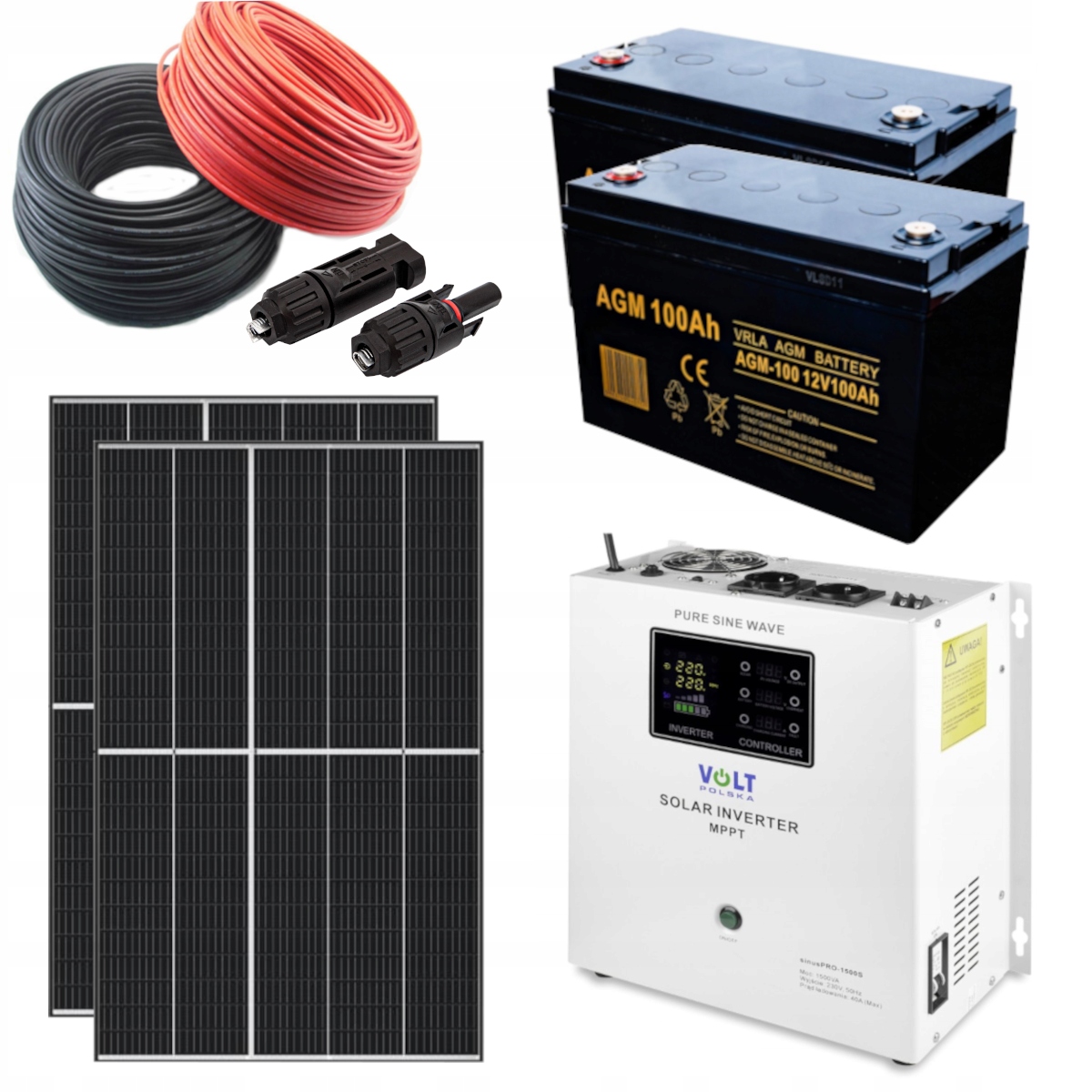 Solárna elektráreň Volt Polska 2500 W