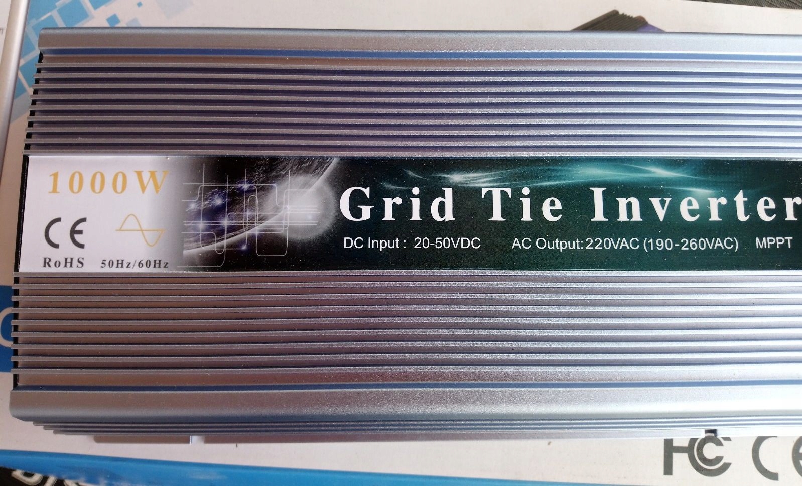 Solárny invertor 20-50V 1000W 1kW ON-GRID MPPT