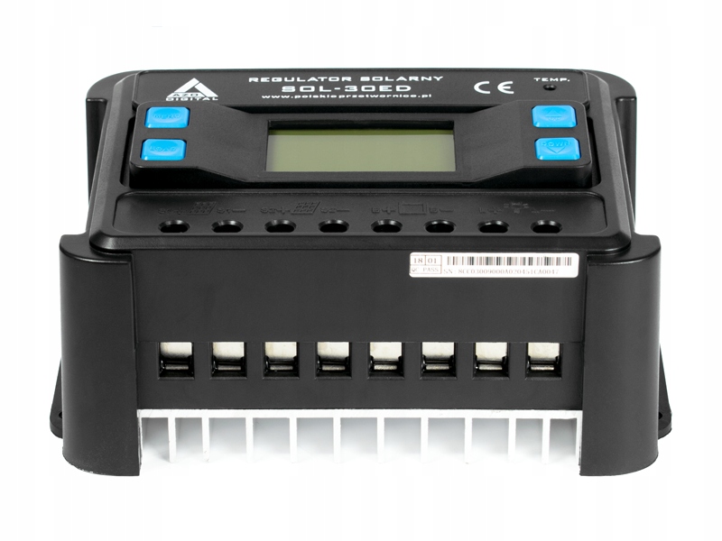 Solárny regulátor PWM 30A LCD DUTCH HOUSE