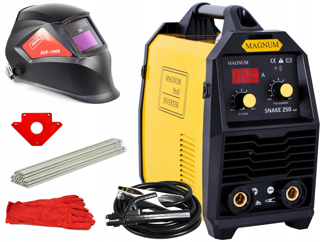 Zváračka INWERTOR elektróda MMA Magnum 250A 400V