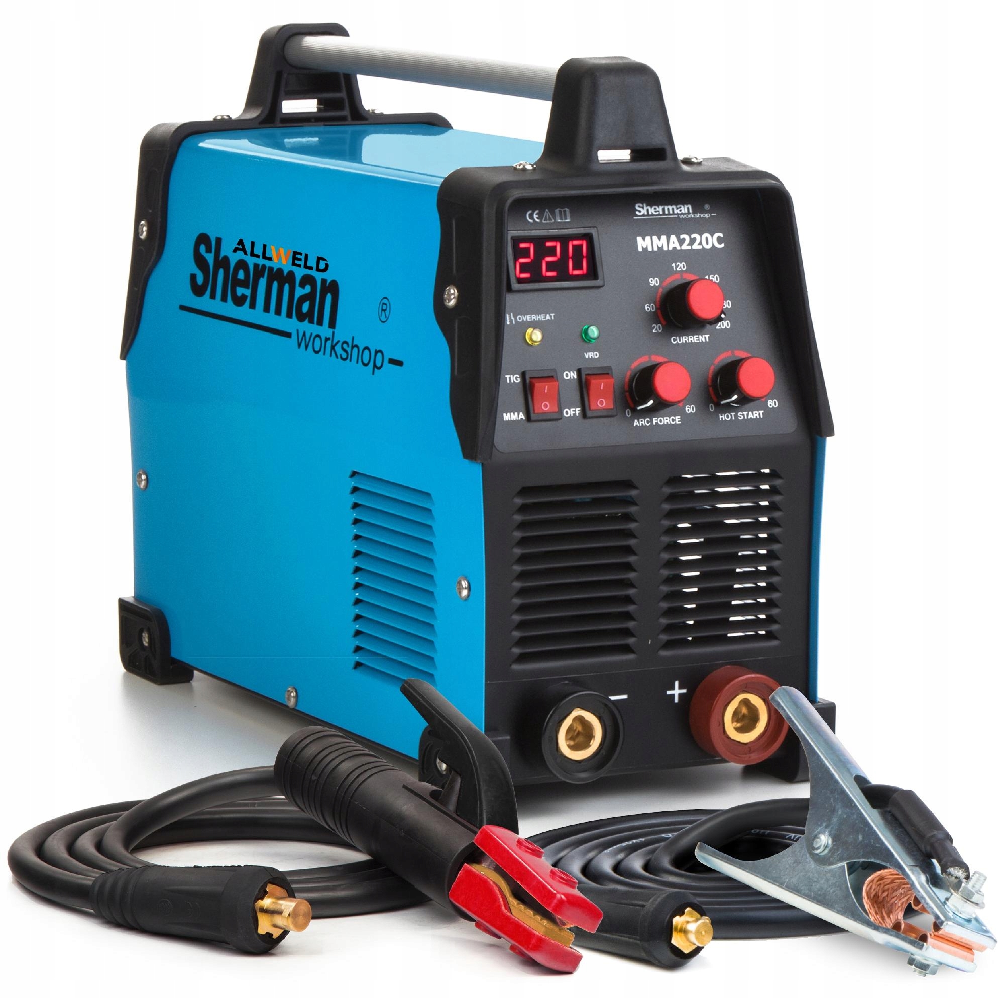 INVERTOR ELEKTRODY SHERMAN MMA 200A