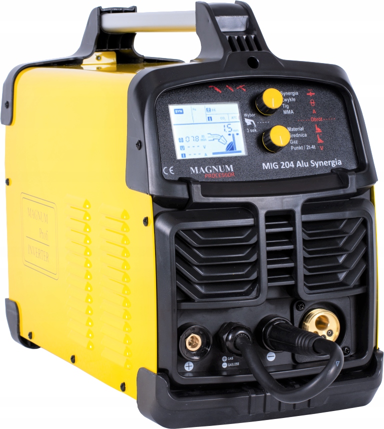 Zváračka MAGNUM MIG 204 ALU 3v1 200A MMA SYNERGY