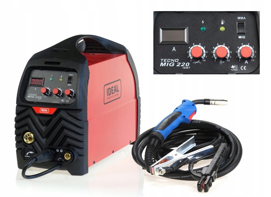 Zvárač MIGOMAT Ideal 220 MMA MIG MAG FLUX 200A