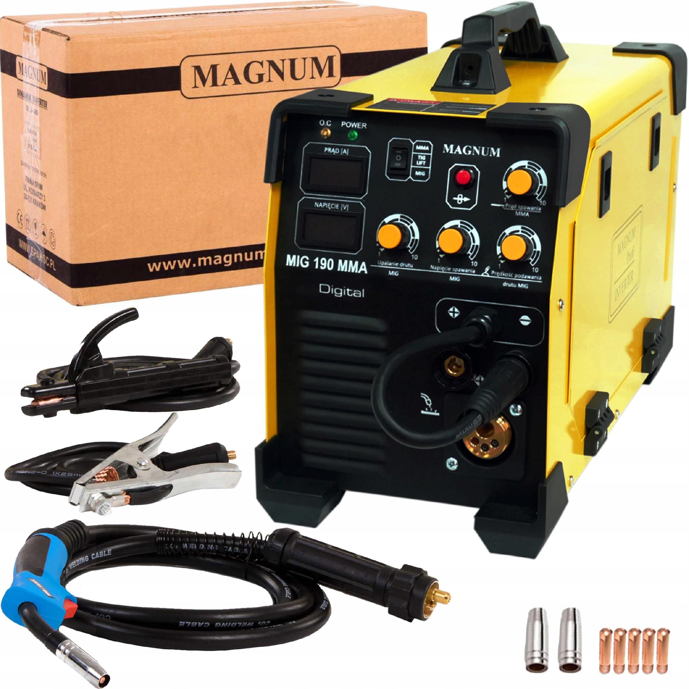 Zvárač MIGOMAT MAGNUM MIG MAG MMA TIG SEMI-AUTOMATICKÝ