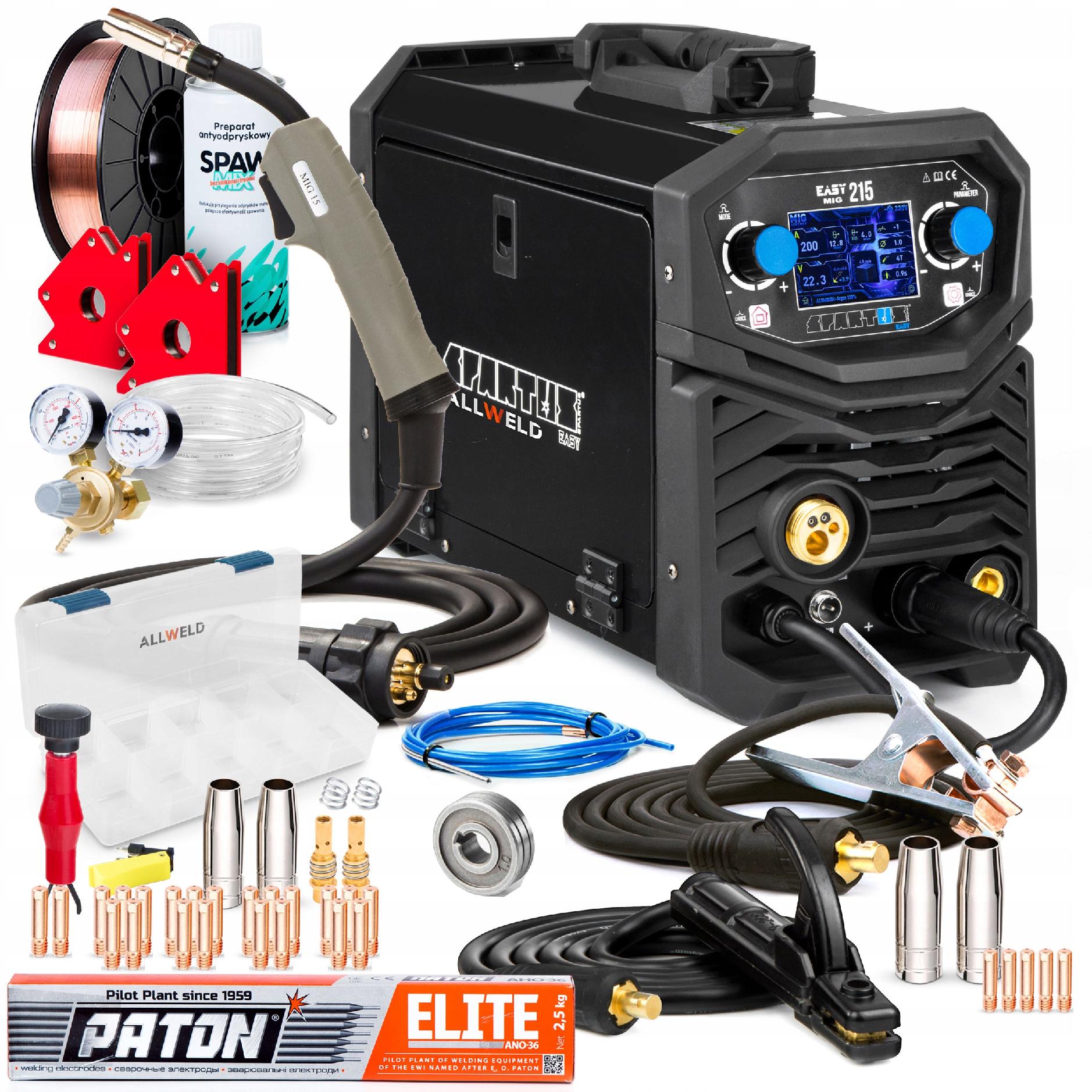 Zvárač Migomat SPARTUS MIG MAG SYNERGY TIG 200A