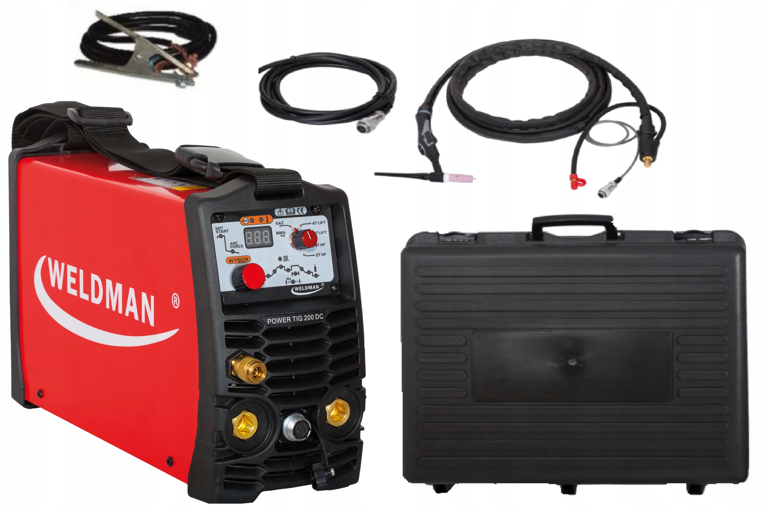 Zváračka POWER TIG 200 DC HF / LIFT PULS WELDMAN