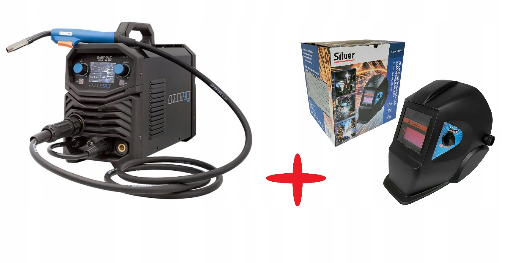 Zvárač Spartus Easymig 215 LCD Easy Mig 215 200A