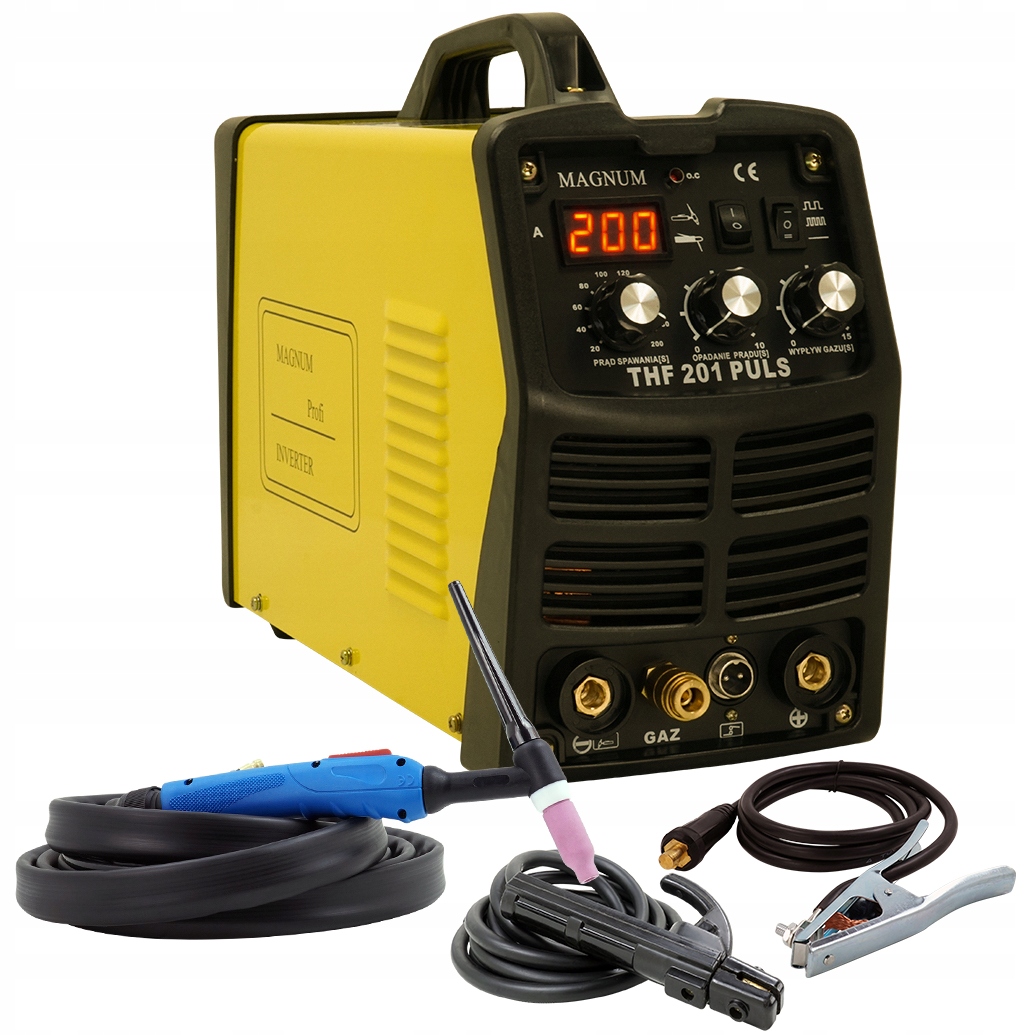 Zvárač TIG Magnum THF 201 Puls DC HF 200A