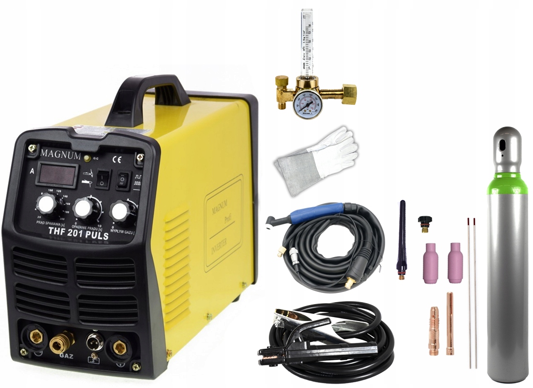 Zvárač TIG Magnum invertor THF 201 PULS MMA IGBT