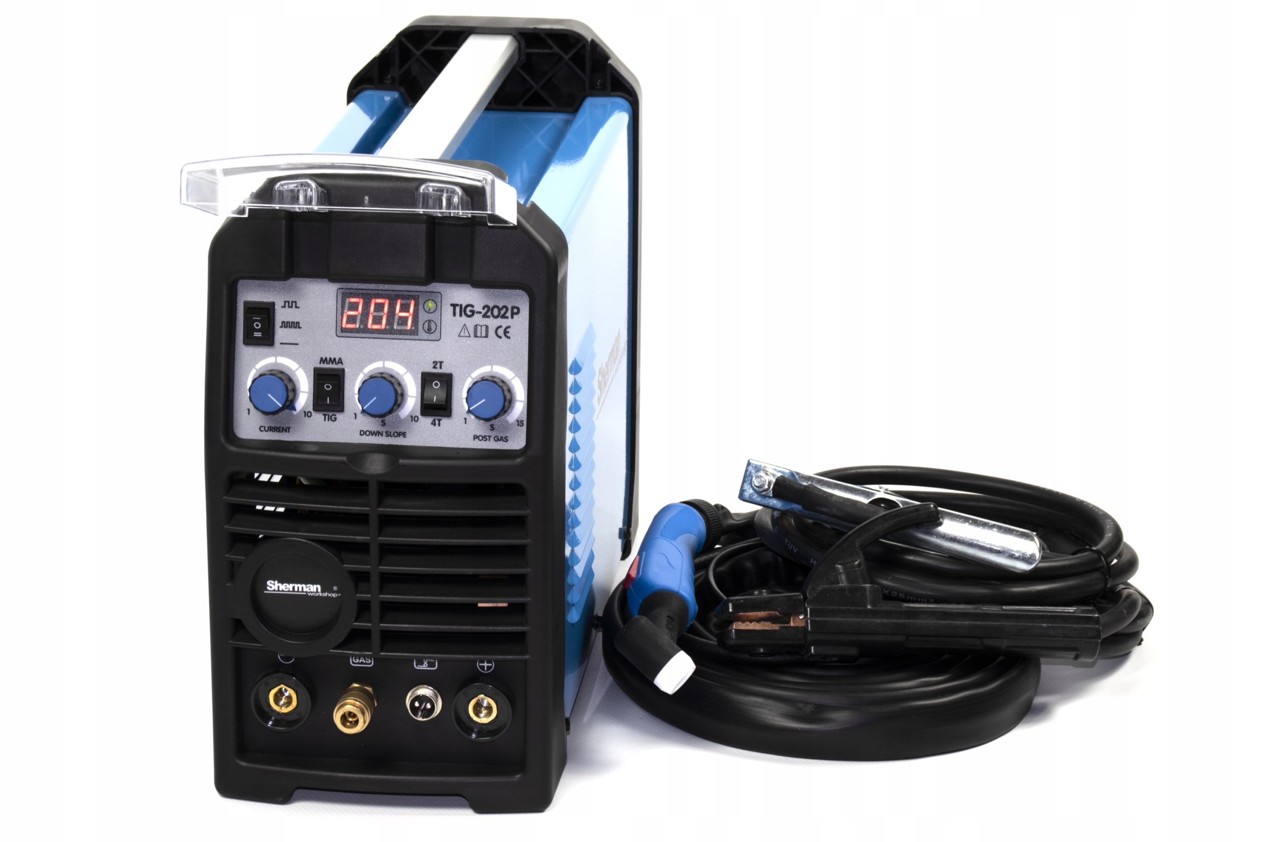 Zvárač TIG Sherman 200 DC HF 200A MMA IGBT