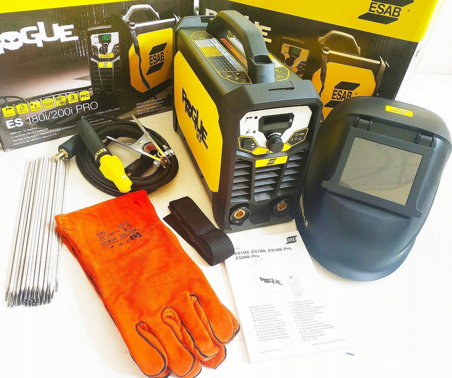 Sada elektródových zváracích strojov ESAB Rogue ES 150i 150